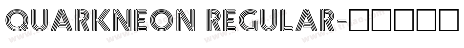 QuarkNeon Regular字体转换